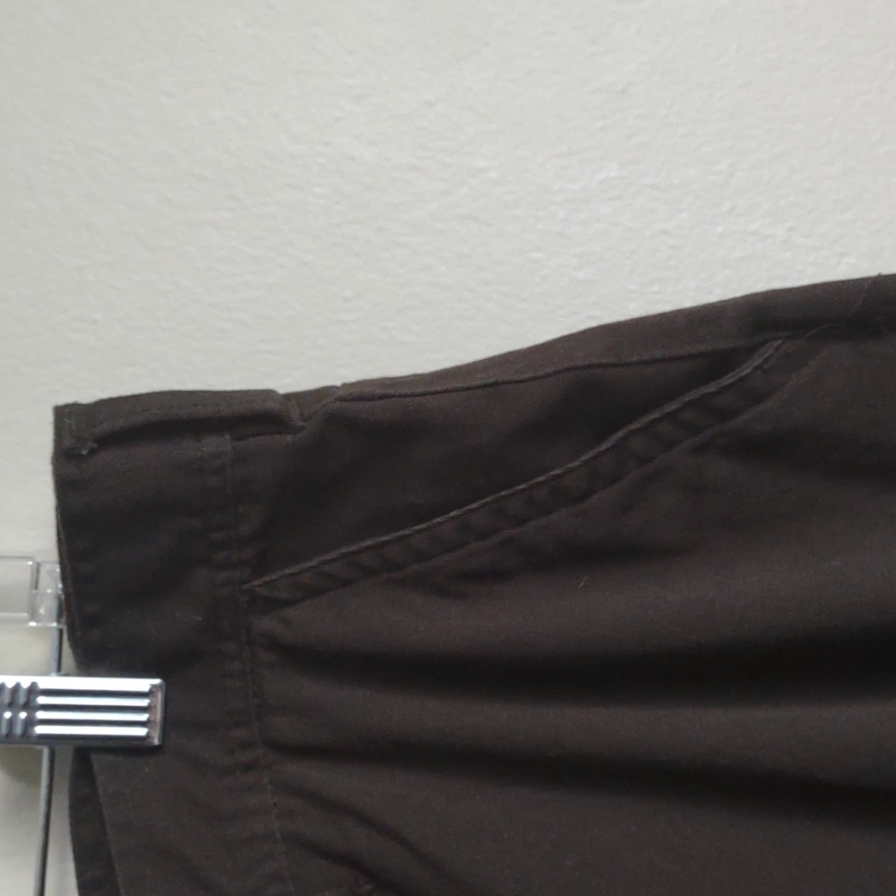 Subculture cut-off men's Bermuda shorts brown 32 - Picture 2 of 11
